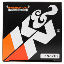Load image into Gallery viewer, K&amp;N Harley-Davidson / Buell 3in OD x 4.063in H Black Oil Filter
