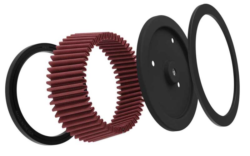 K&N Round Tapered 6.25in Base OD x 5.5in Top OD x 2.125in H Replacement Filter for Harley-Davidson