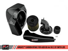 Load image into Gallery viewer, AWE Tuning Audi B9 A4/A5 2.0T Quattro Carbon Fiber AirGate Intake w/ Lid