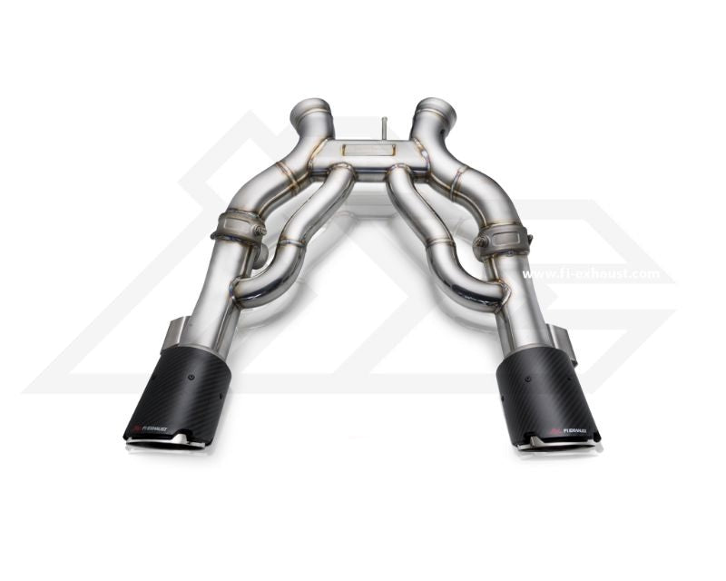 FI Exhaust Valvetronic Muffler Kit w/ Standard Remote McLaren 675LT 2016-2017