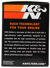 Load image into Gallery viewer, K&amp;N Harley-Davidson / Buell 3in OD x 4.063in H Black Oil Filter