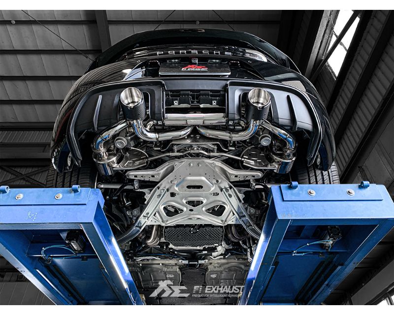 FI Exhaust Valvetronic Muffler Kit Porsche 718 Cayman 2020+