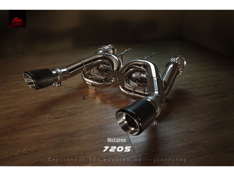 FI Exhaust Valvetronic Muffler No Valves Mclaren 720s 2017+