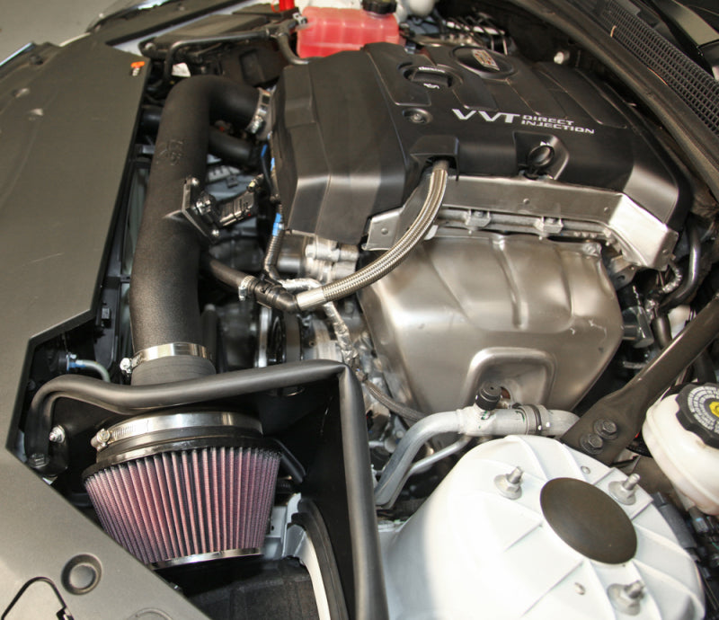 K&N 63 Series AirCharger Performance Intake Kit 13-15 Cadillac ATS 2.5L L4 F/I