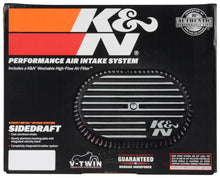 Load image into Gallery viewer, K&amp;N Street Metal Intake System for 12-16 Harley-Davidson Road King 103cl Side Draft Touring