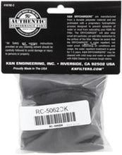 Load image into Gallery viewer, K&amp;N 4.5in Base ID x 3.5in Top ID x 6in H - Black - Round Tapered - Drycharger Air Filter Wrap