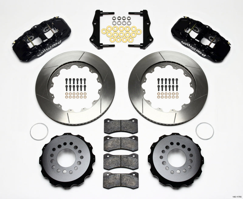 Wilwood AERO4 Rear Kit 14.25in 2006-10 Magnum/Challenger/Charger/300C