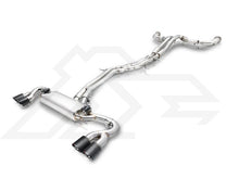 Load image into Gallery viewer, FI Exhaust Mid X Pipe Valvetronic Muffler Quad Tips Porsche 9Y0 Cayenne S 2.9TT 18-20