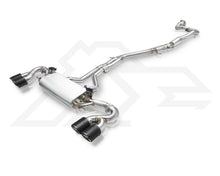 Load image into Gallery viewer, FI Exhaust Mid X Pipe Valvetronic Muffler Quad Tips Porsche 9Y0 Cayenne 3.0T 18-20