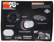Load image into Gallery viewer, K&amp;N Street Metal Intake System 2017 Harley-Davidson Shaker Black H/D Touring Models