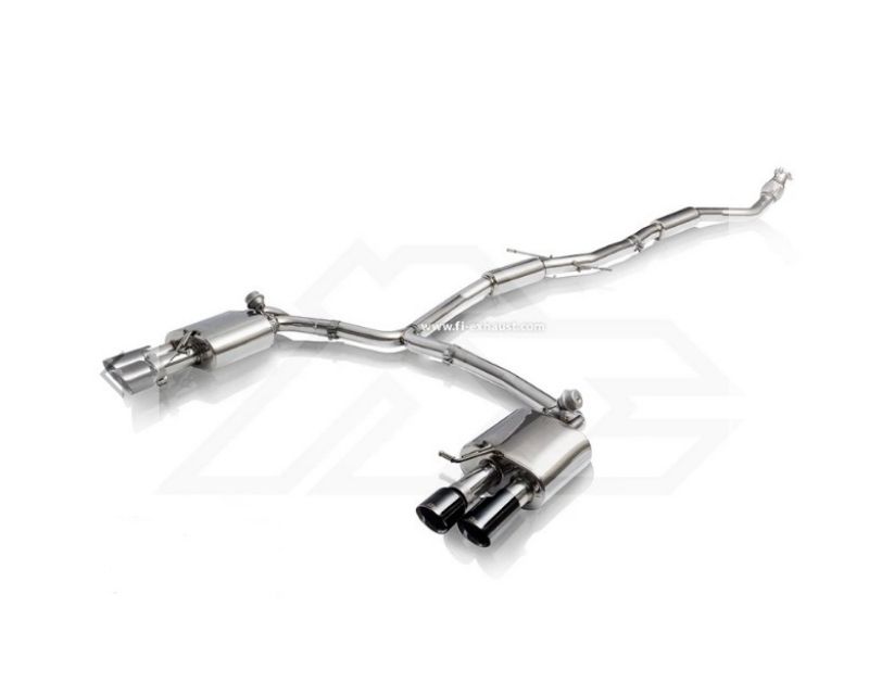 FI Exhaust Valvetronic Muffler Kit w/ Standard Remote Audi A4 | A5 2017+