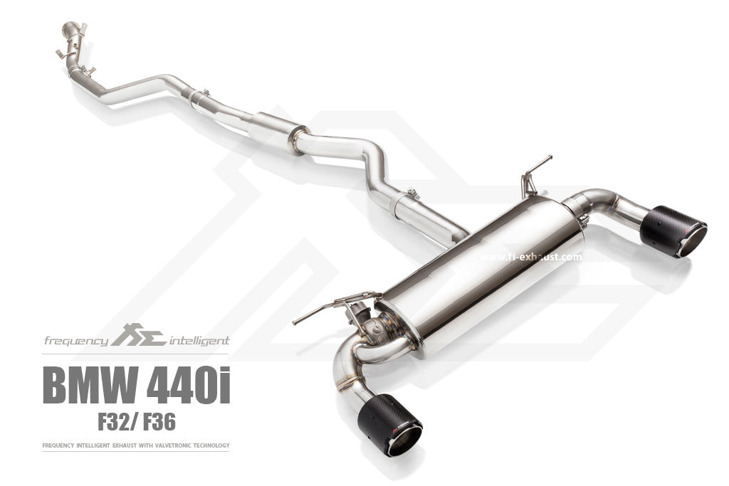 FI Exhaust Valvetronic Muffler Kit w/ Standard Remote BMW F32|F30 2014+