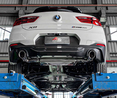 FI Exhaust Valvetronic Muffler Kit w/ OBD2/Mobile APP Remote BMW X2 20i|30i F39 2018+