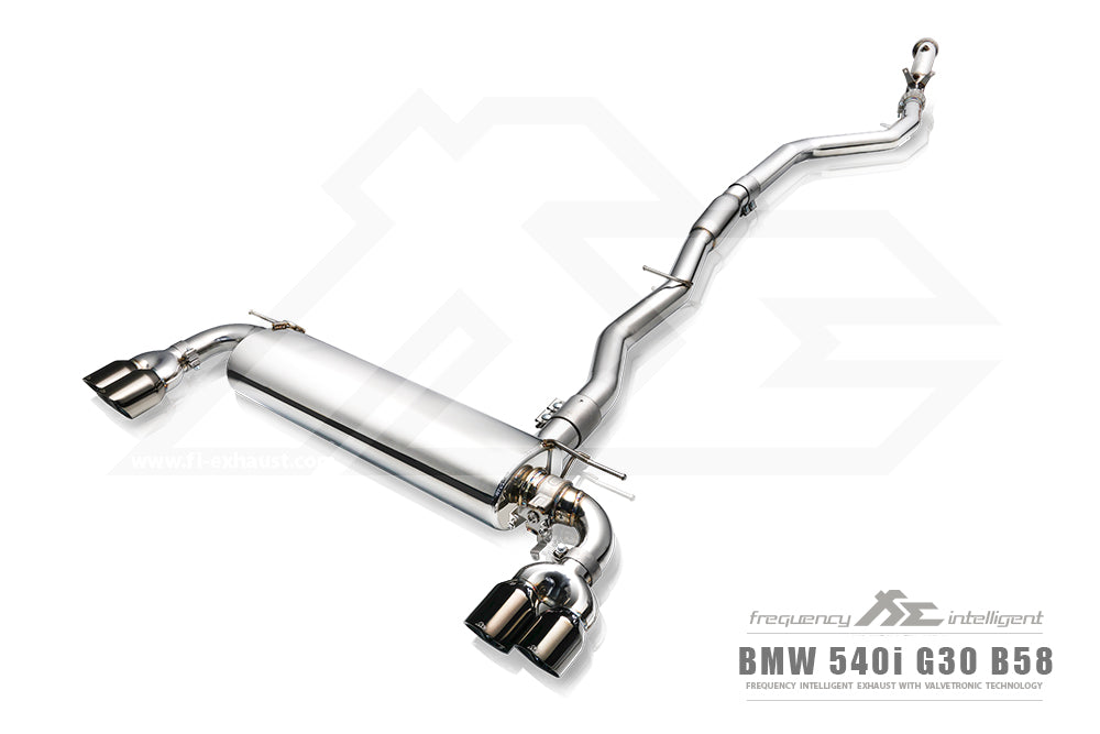 FI Exhaust Valvetronic Muffler Kit BMW 540i G30 B58 2017+