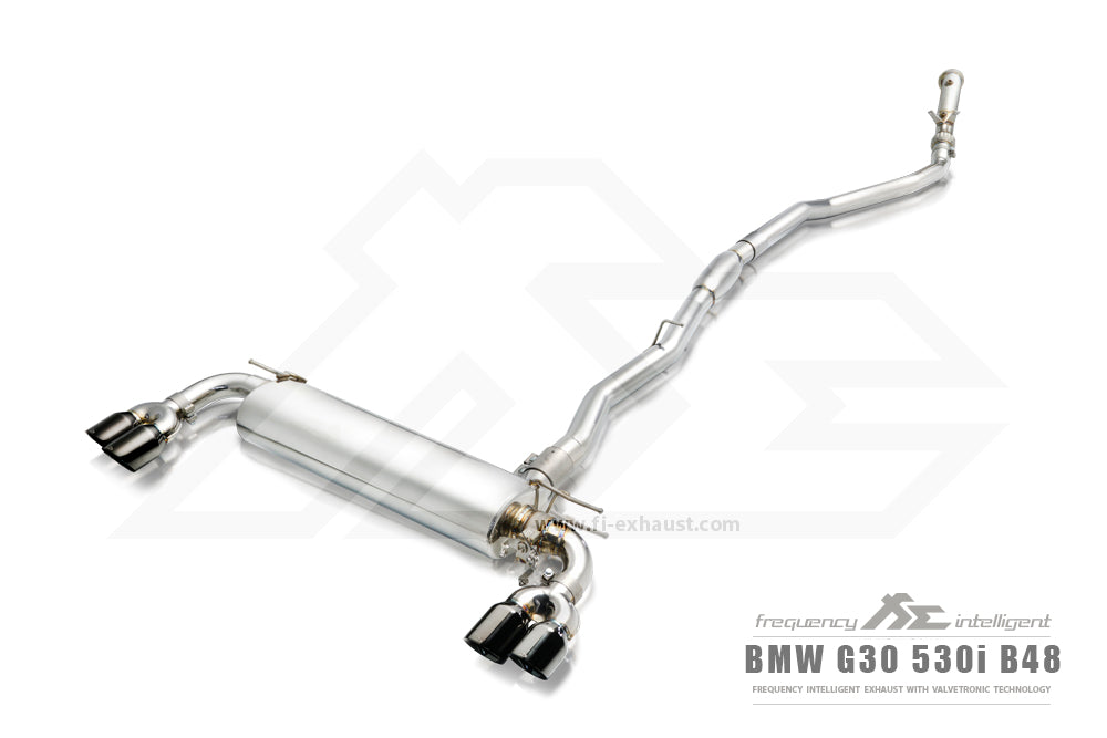 FI Exhaust Valvetronic Muffler Kit BMW 530i G30 B48 2017+