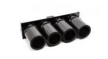 Load image into Gallery viewer, Novitec Exhaust Tips Black w/Carbon Cover McLaren 765LT 2021+