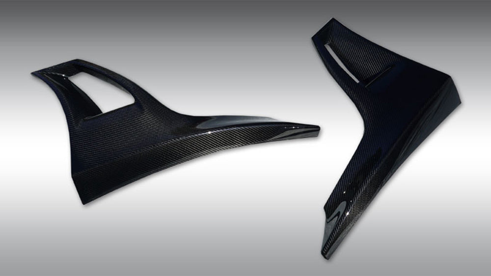 Novitec Carbon Fiber Front Lip Spoiler Add-On McLaren 720s 2017-2021
