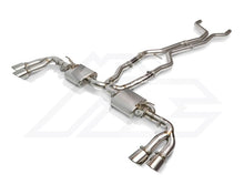 Load image into Gallery viewer, FI Exhaust Mid X Pipe Valvetronic Muffler Quad Tips Porsche 958.2 Cayenne Turbo 4.8T 14-17