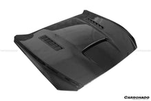 Load image into Gallery viewer, 2014-2017 Ford Mustang  GT/V6 TRU Style Carbon Fiber Hood - Carbonado