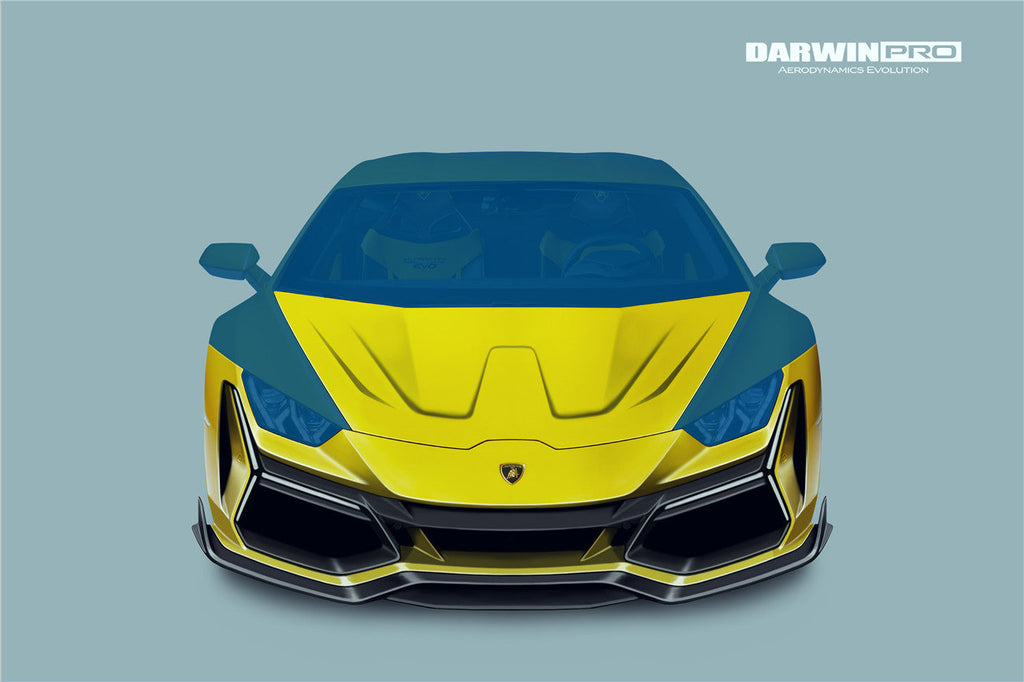 2015-2022 Lamborghini Huracan LP610/LP580/EVO BKSSII Style Full Body Kit (NOT WIDE) - DarwinPRO Aerodynamics