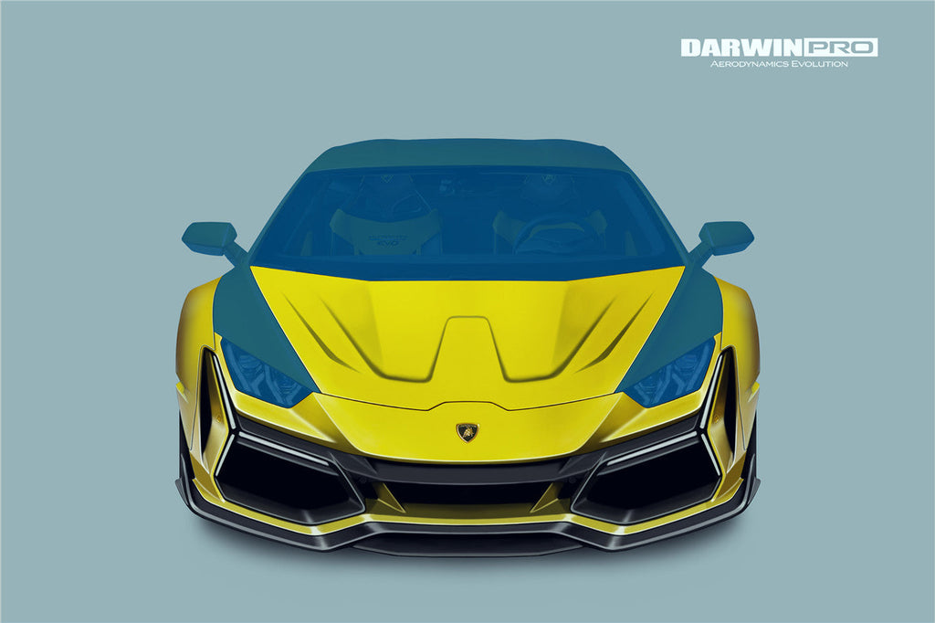 2015-2022 Lamborghini Huracan LP610 & LP580 & EVO Coupe Only BKSSII Style Full Wide Body Kit - DarwinPRO Aerodynamics