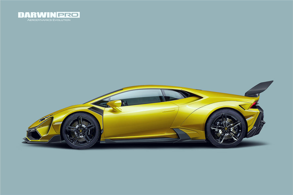 2015-2022 Lamborghini Huracan LP610 & LP580 & EVO Coupe Only BKSSII Style Full Wide Body Kit - DarwinPRO Aerodynamics