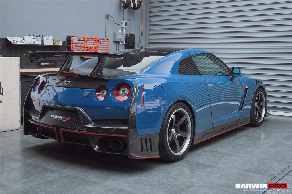2008-2024 Nissan GTR R35  CBA/DBA/EBA 2024-Nismo Style Carbon Fiber trunk Spoiler Wing - DarwinPRO Aerodynamics