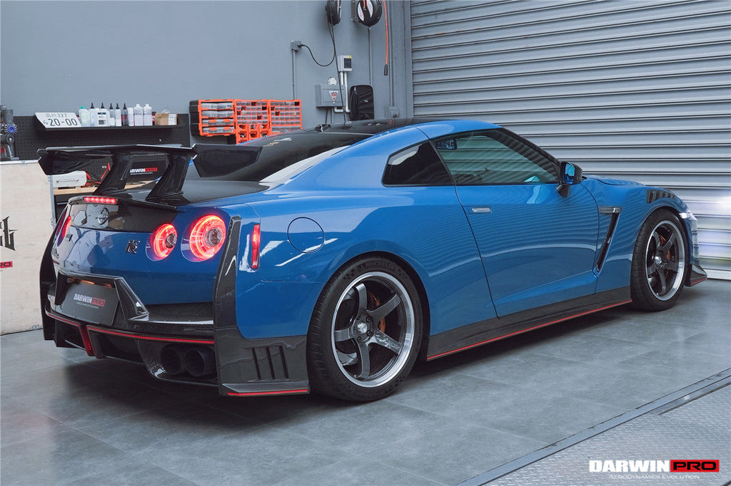 2008-2024 Nissan GTR R35  CBA/DBA/EBA 2024-Nismo Style Carbon Fiber trunk Spoiler Wing - DarwinPRO Aerodynamics