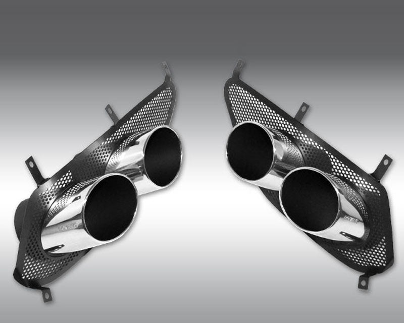 Novitec Dual Polished Exhaust Tips Ferrari FF 12-16