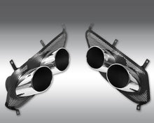 Load image into Gallery viewer, Novitec Dual Polished Exhaust Tips Ferrari FF 12-16