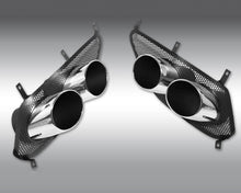 Load image into Gallery viewer, Novitec Polished Exhaust Tips w/Mesh Insert Ferrari Portofino 2018-2021