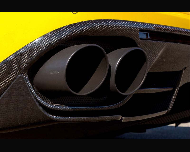 Novitec Black Exhaust Tips with New Mesh-Insert for Ferrari California T 15-17