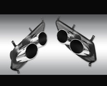 Load image into Gallery viewer, Novitec Exhaust Tips with New Mesh-Insert for Ferrari California T 15-17