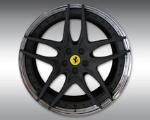 Load image into Gallery viewer, Novitec NF7 22x12 Rear Black Forged Wheel Ferrari GTC4 Lusso 16-18