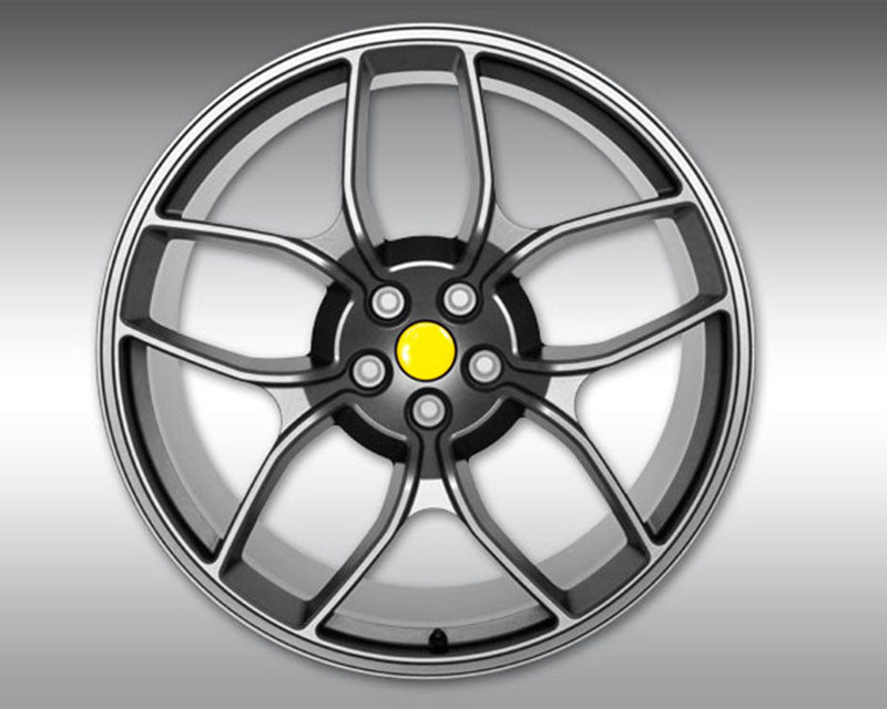 Novitec NF4 20x12.5 Silver Rear 3-Piece Wheel Ferrari Italia 10-15