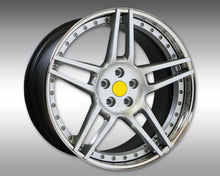 Load image into Gallery viewer, Novitec NF3 20x12.5 Silver Rear 3-Piece Wheel Ferrari Italia 10-15