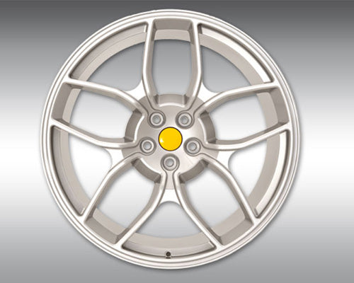 Novitec NF4 Forged Rear Wheel Silver 22x12 Ferrari California 08-14
