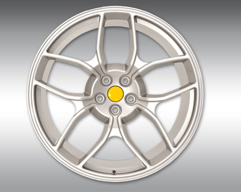 Novitec NF4 Forged Front Wheel Silver 21x9 Ferrari 458 Speciale 13-15