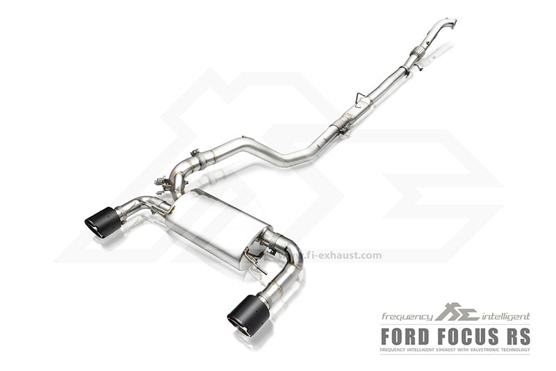 FI Exhaust Valvetronic Muffler Kit w/ Standard Remote Ford Focus RS 2016+