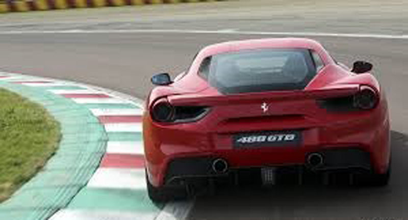 1016 Industries Rear Diffuser Forged Carbon Upper Add On Ferrari 488 GTB 2015-2020