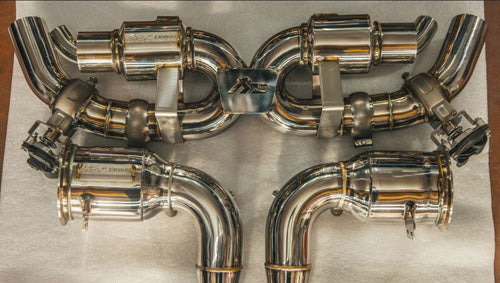 FI Exhaust Race Downpipe Porsche 992 Carrera S 2020-2021