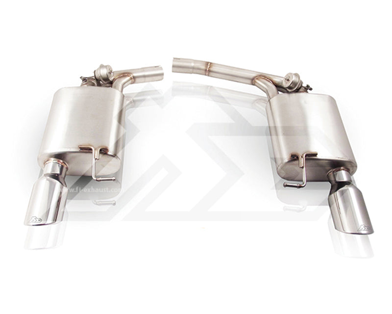 FI Exhaust Valvetronic Muffler Kit w/ Standard Remote Audi A4 B8|B8.5 2008-2016