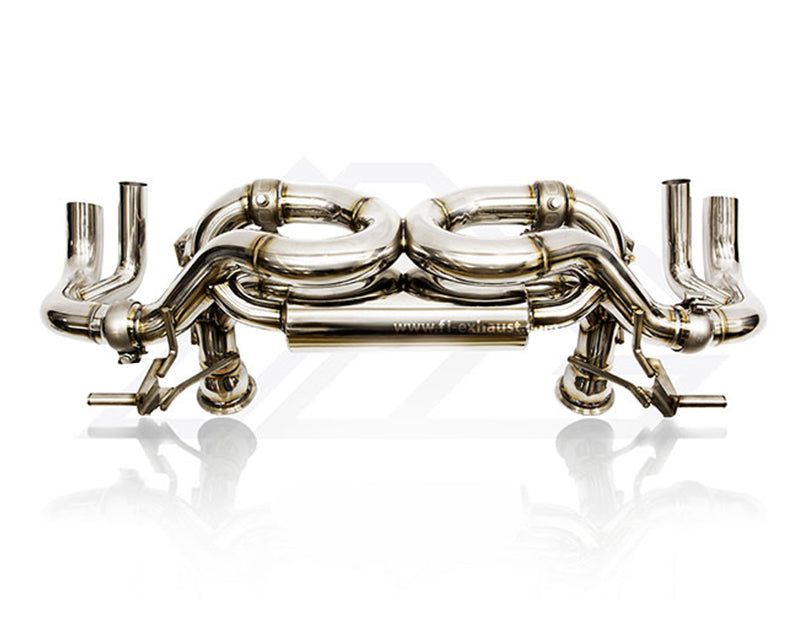 FI Exhaust Valvetronic Muffler w/ Standard Remote Audi R8 V10 MK1 2007-2012