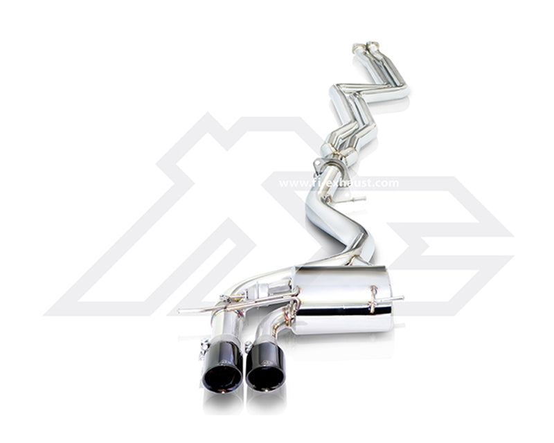 FI Exhaust Catback Valvetronic Muffler with Dual Tips BMW E82 135i | N54 Engine | 3.0 Twin Turbo 08-10