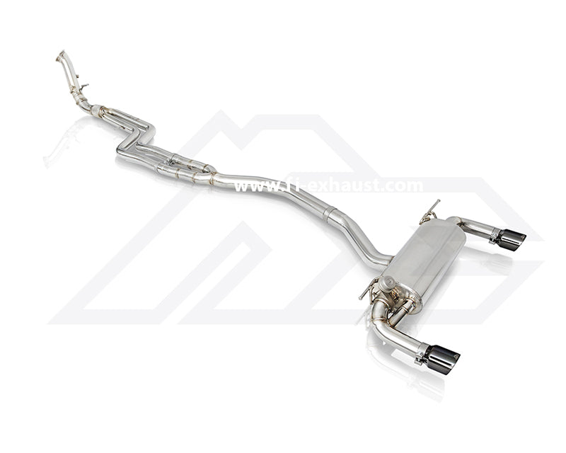 FI Exhaust Valvetronic Muffler Kit w/ Standard Remote BMW F22 220i N20 Engine 2014-2016