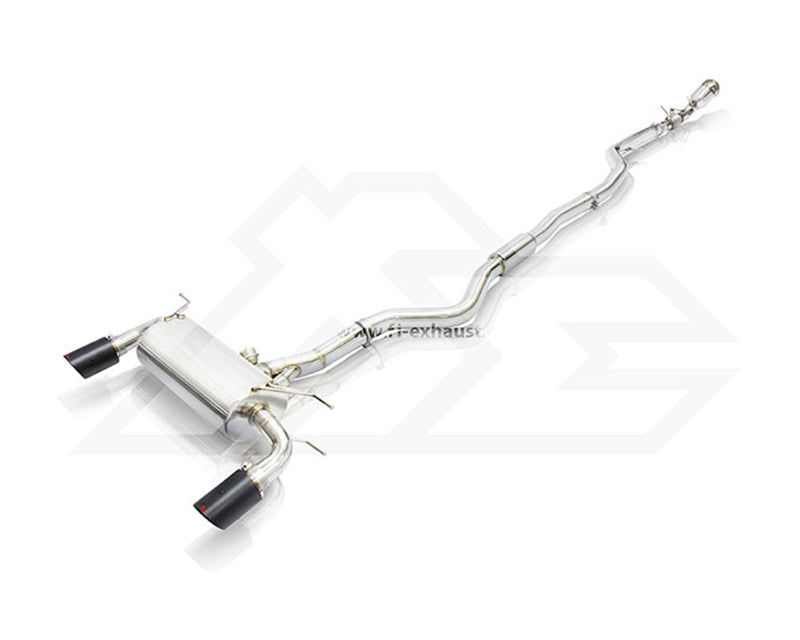 FI Exhaust Catback Valvetronic Muffler with Dual Tips BMW F32 428i | N20 | N26 | 2.0 Turbo 14-16