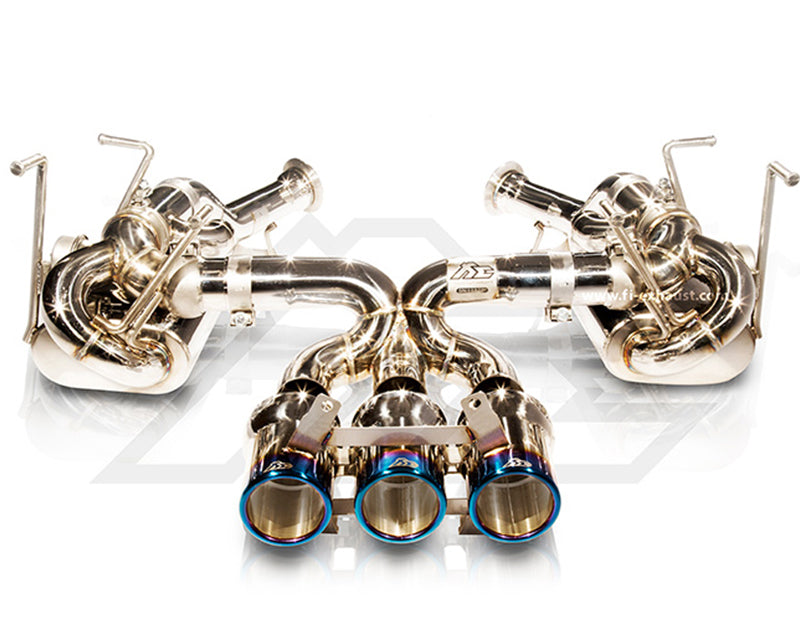 FI Exhaust Valvetronic Muffler Kit w/ Standard Remote Ferrari 458 Italia|Spyder 2009-2015