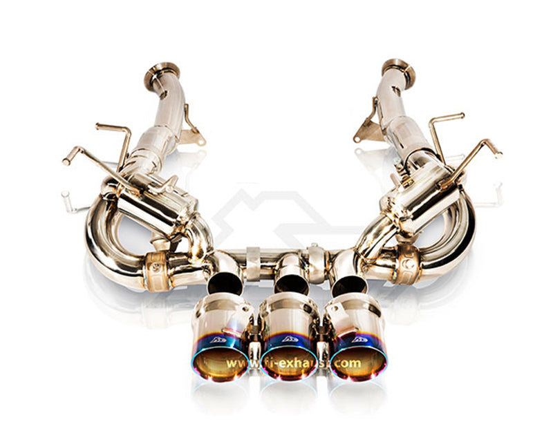 FI Exhaust Valvetronic Muffler Kit w/ Standard Remote Ferrari 458 Italia|Sypder 2010+
