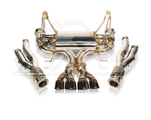 Load image into Gallery viewer, FI Exhaust Evolution Series Catback Valvetronic Muffler Quad Tips Lamborghini Aventador LP700-4 12-15