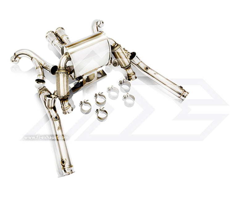 FI Exhaust Valvetronic Muffler Kit w/ Standard Remote Lamborghini Murcilargo LP640-4 2004-2008